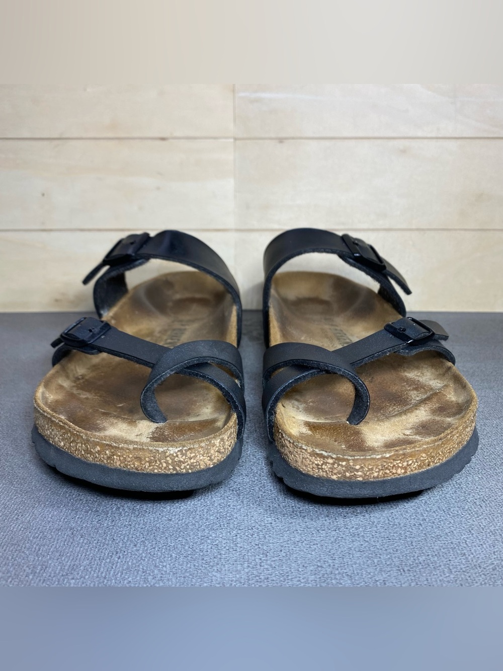 Birkenstock Mayari Sandals Black Women's Size 10 Shoes EU41 Birko-Flor - Picture 5 of 11